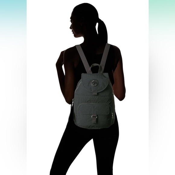 Kipling Queenie Solid Black Backpack - Picture 4 of 7